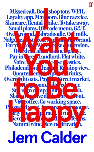Coperta cărții 'I Want You to Be Happy - Jem Calder'