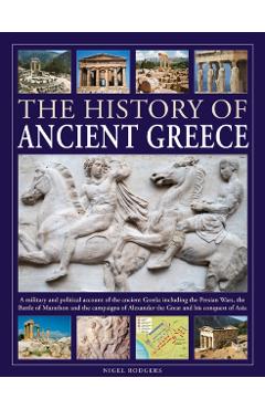 Coperta cărții 'History of Ancient Greece - Nigel Rodgers'