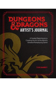Coperta cărții 'Dungeons & Dragons Artist's Journal - Tom Babbey'