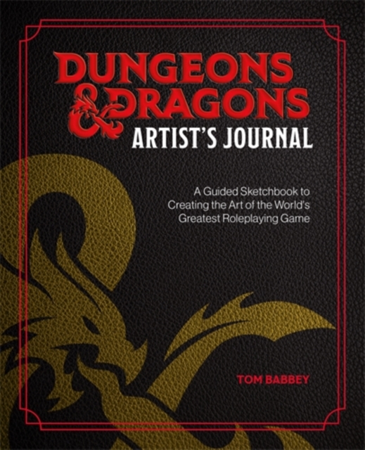 Coperta cărții 'Dungeons & Dragons Artist's Journal - Tom Babbey'