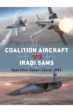 Coperta cărții 'Coalition Aircraft vs Iraqi SAMs - Peter E. Davies'