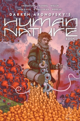 Coperta cărții 'Human Nature Book 1: A Satirical Science Fiction Graphic Novel Volume 1 - Darren Aronofsky'