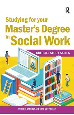 Coperta cărții 'Studying for your Master's Degree in Social Work - Jane Bottomley'