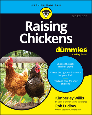 Coperta cărții 'Raising Chickens for Dummies - Kimberley Willis'