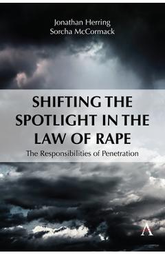 Coperta cărții 'Shifting the Spotlight in the Law of Rape: The Responsibilities of Penetration - Jonathan Herring'
