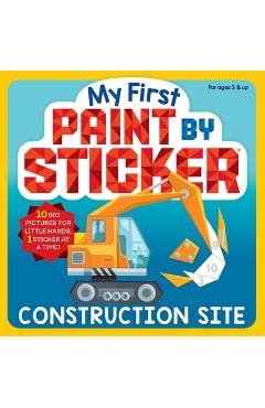 Poza produsului My First Paint by Sticker: Construction Site - 