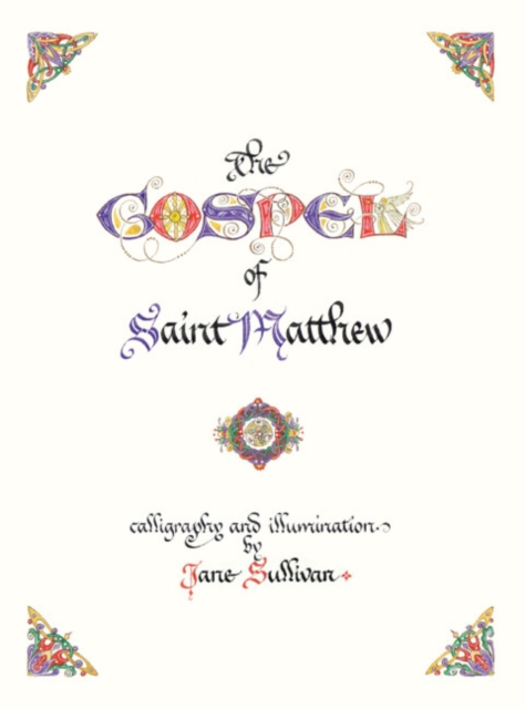 Coperta cărții 'The Illuminated Gospel of Matthew -'