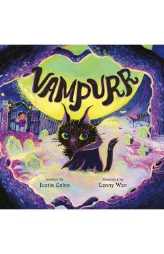 Coperta cărții 'Vampurr - Justin Colón'