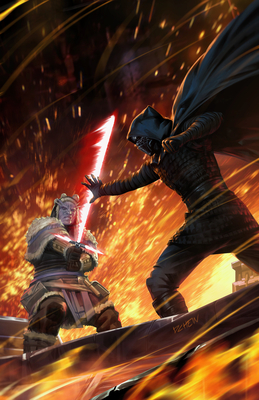 Coperta cărții 'Star Wars: Legacy of Vader - The Reign of Kylo Ren Vol. 2 - Charles Soule'