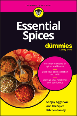 Coperta cărții 'Essential Spices for Dummies - Sanjay Aggarwal'