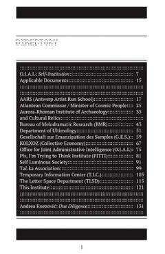 Coperta cărții 'Self-Institution: Terminology Audit - Chris Dreier'