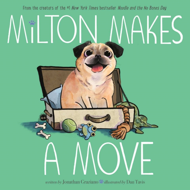 Coperta cărții 'Milton Makes a Move - Jonathan Graziano'