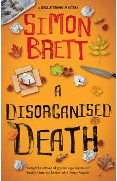 Coperta cărții 'A Disorganised Death - Simon Brett'