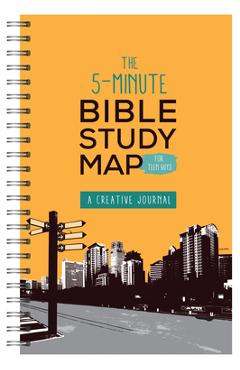 Poza produsului The 5-Minute Bible Study Map for Teen Guys: A Creative Journal - 