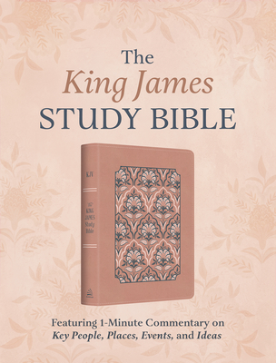 The King James Study Bible: Featuring 1-Minute Commentary on Key People, Places, Events, and Ideas [Women's Cover] - 