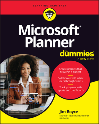 Coperta cărții 'Microsoft Planner for Dummies - Jim Boyce'