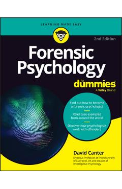 Coperta cărții 'Forensic Psychology for Dummies - David V. Canter'