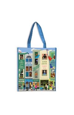 Coperta cărții 'Main Street Books Reusable Shopping Bag -'