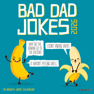 Bad Dad Jokes 2026 7 X 7 Mini Wall Calendar - 