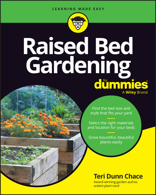 Coperta cărții 'Raised Bed Gardening for Dummies - Teri Dunn Chace'