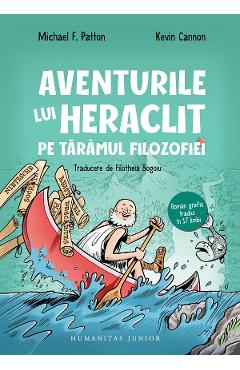 Poza produsului Aventurile lui Heraclit pe taramul filozofiei - Michael F. Patton, Kevin Cannon