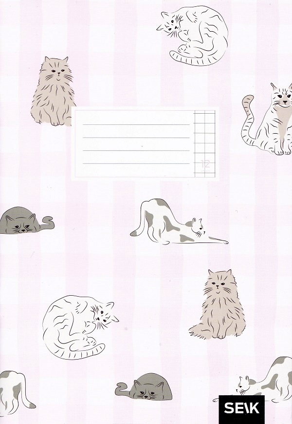 Set 5 caiete matematica 12 file. Pisici