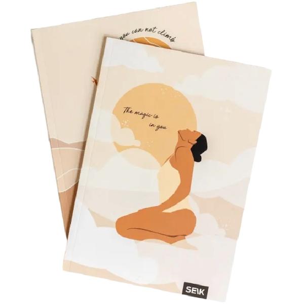 Set 2 caiete dictando si matematica: Sun and Magic