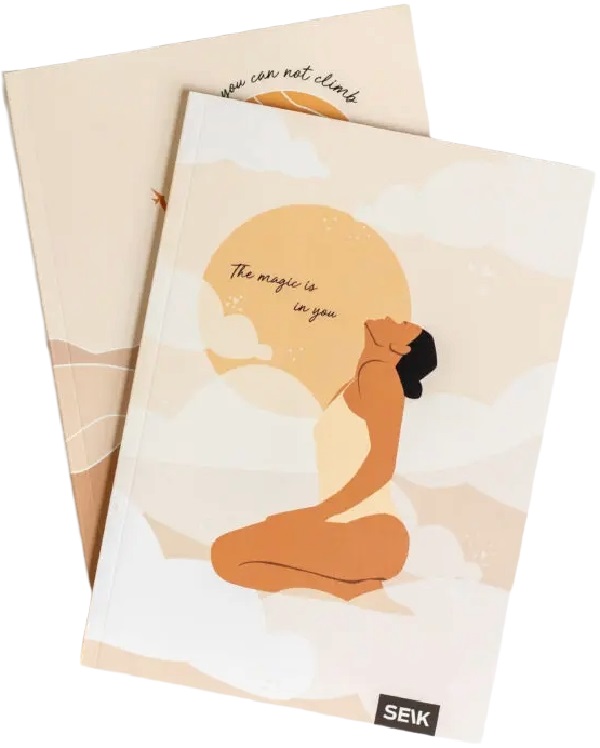 Set 2 caiete dictando si matematica: Sun and Magic