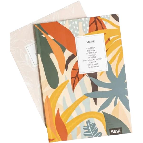 Set 2 caiete liniatura punctata: More and More