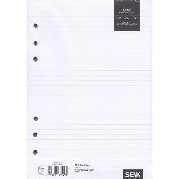 Pagini liniate pentru planificator