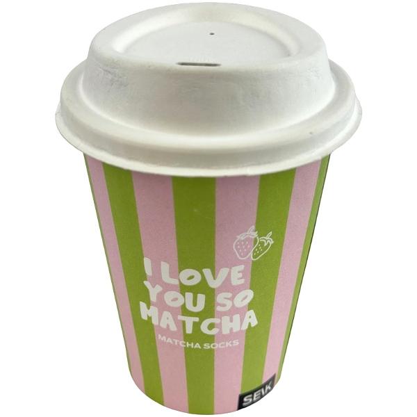 Sosete verzi. I love you so Matcha