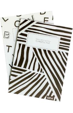 Imaginea produsului 'Set 2 caiete liniatura punctată: Black and White'