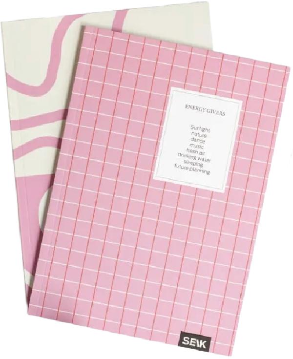 Set 2 caiete liniatura punctata: Energy and You