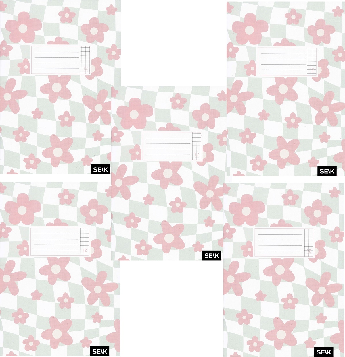 Set 5 caiete matematica 12 file. Flori