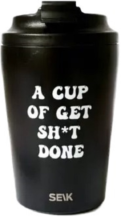 Termos negru. A cup of get sh*t done