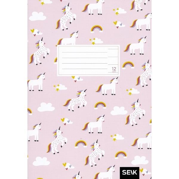 Set 5 caiete dictando 12 file. Unicorn