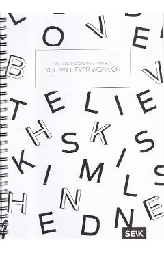 Imaginea produsului 'Jurnal: You Are The Greatest Project. Necartonat'