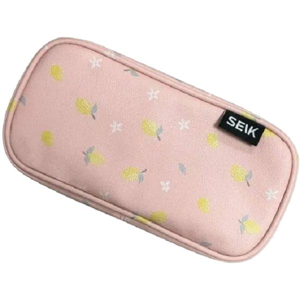 Penar roz imprimeu lamai. Lemon