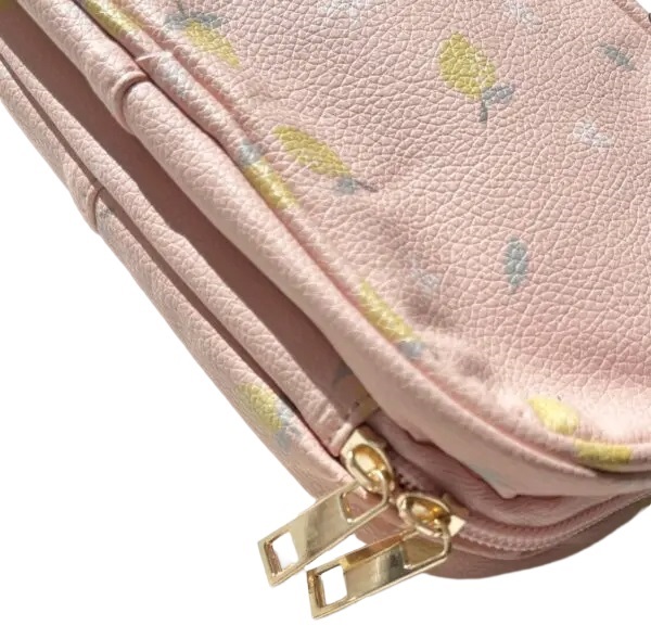 Penar roz imprimeu lamai. Lemon