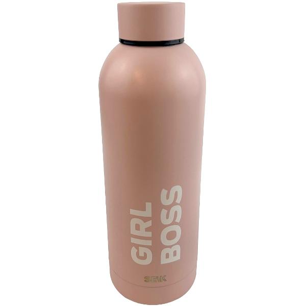 Termos roz. Girl Boss