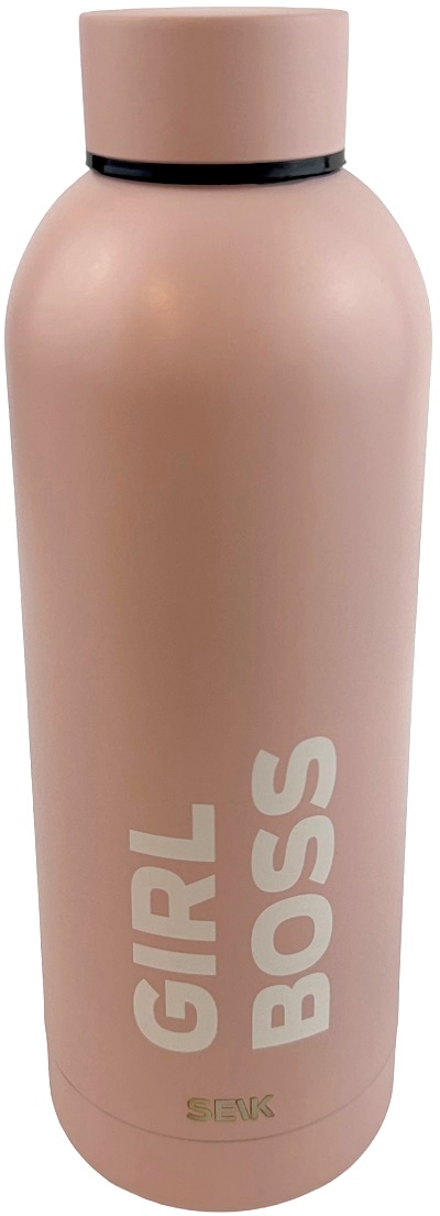 Termos roz. Girl Boss