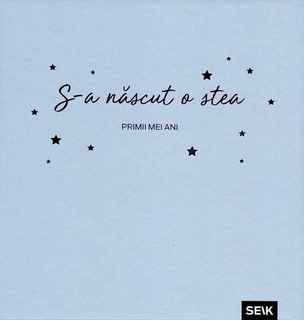 S-a nascut o stea. Carte cadou bebelusi (baietel)