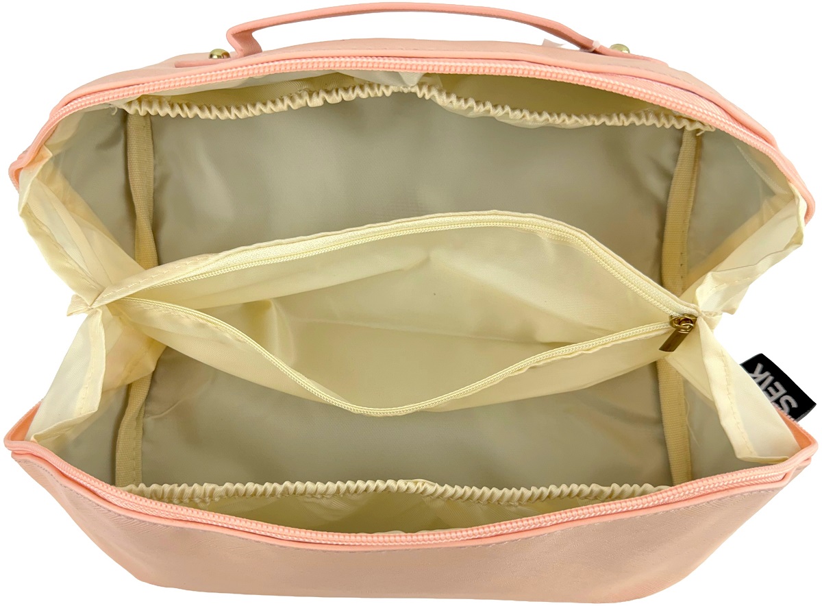 Geanta de machiaj. Smile. Sparkle. Shine