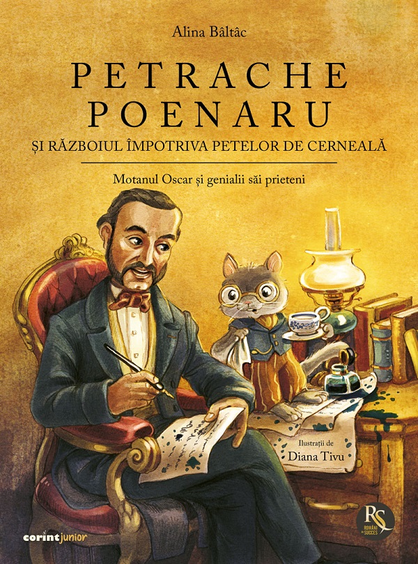 eBook Petrache Poenaru si razboiul impotriva petelor de cerneala - Alina Baltac