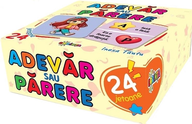 Adevar sau parere. 24 jetoane - Inesa Tautu