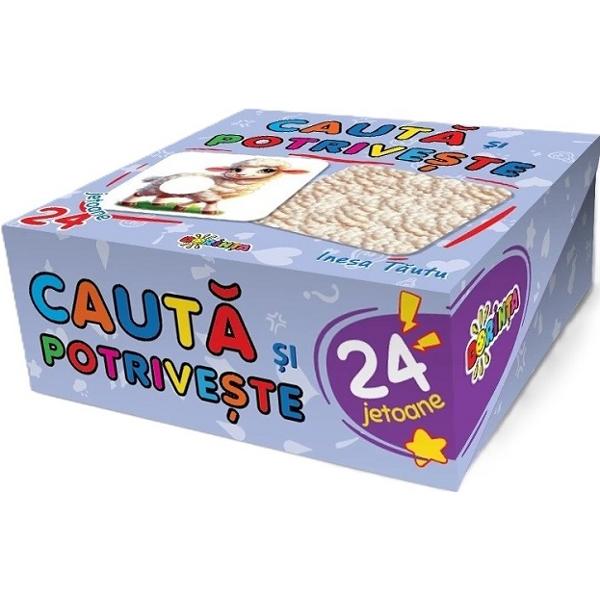 Cauta si potriveste. 24 jetoane - Inesa Tautu