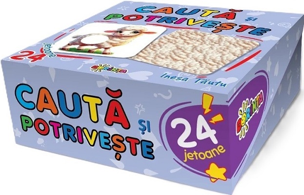 Cauta si potriveste. 24 jetoane - Inesa Tautu
