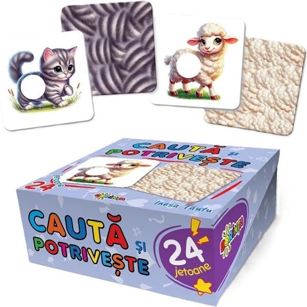 Cauta si potriveste. 24 jetoane - Inesa Tautu