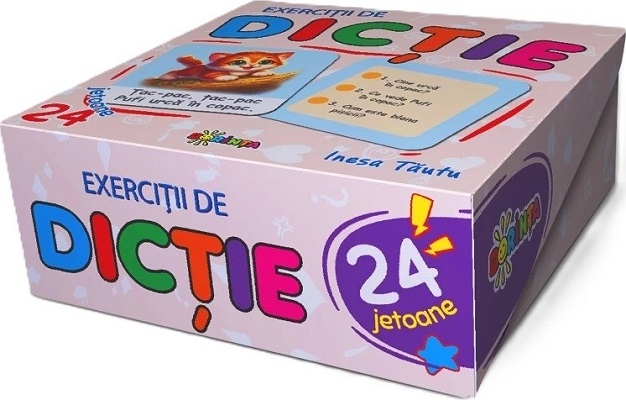 Exercitii de dictie. 24 jetoane - Inesa Tautu