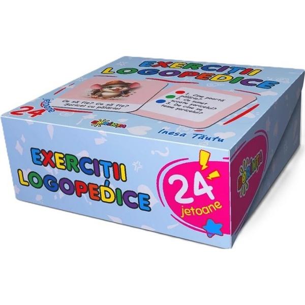 Exercitii logopedice. 24 jetoane - Inesa Tautu